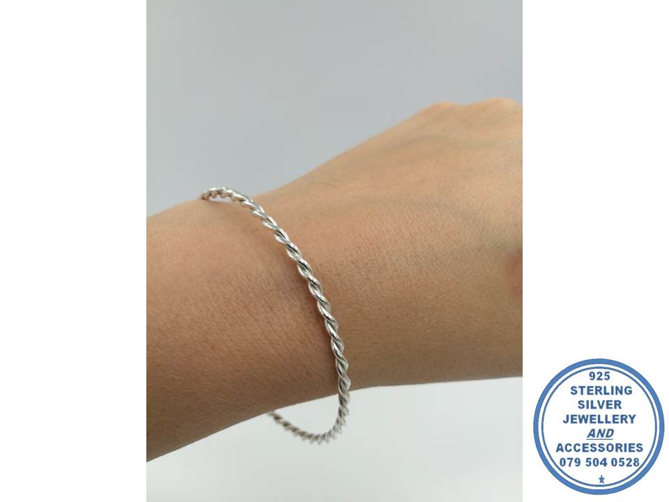 Buy Silver-Toned Bracelets & Bangles for Women by Lecalla Online | Ajio.com
